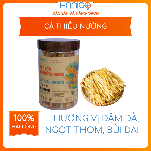 Cá Thiều Nướng - hũ 170G - HANIGO