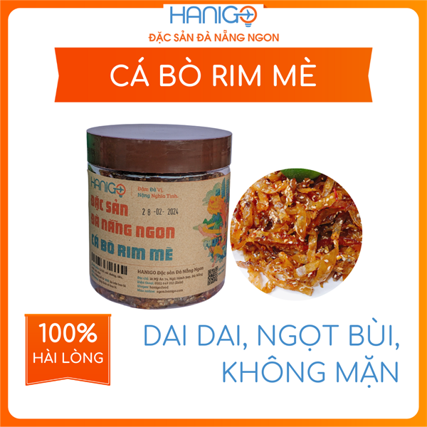Cá Bò Rim Mè - hũ 220g - HANIGO