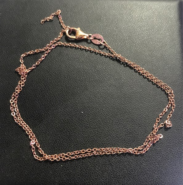 460-CHARM-(23T12)DÂY CHUYỀN VÀNG HỒNG