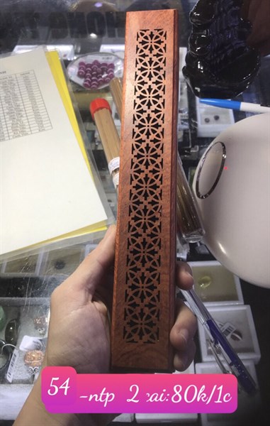 54-NTP-(050.17123.2H)-HỘP GỖ DÀI ĐÀN HƯƠNG XÔNG NHANG