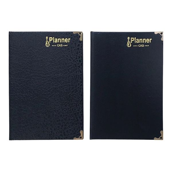 Sổ bìa da kẻ ngang 200 trang CK5 Planner 11.2 x 17 cm