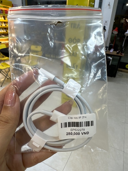 Cáp sạc zin Type C - Lightning