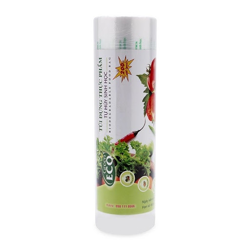Túi đựng thực phẩm tự hủy sinh học Green Eco gói 17 x 28 cm (200 cái)