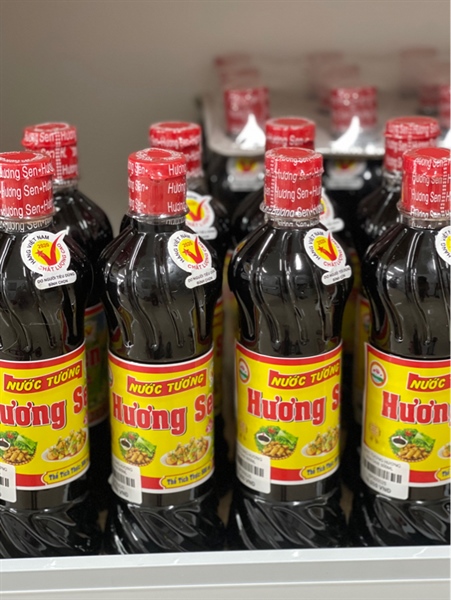 NƯỚC TƯƠNG HƯƠNG SEN CHAI 500ML