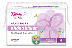BVS Sensi hàng ngày kháng khuẩn 20 miếng
