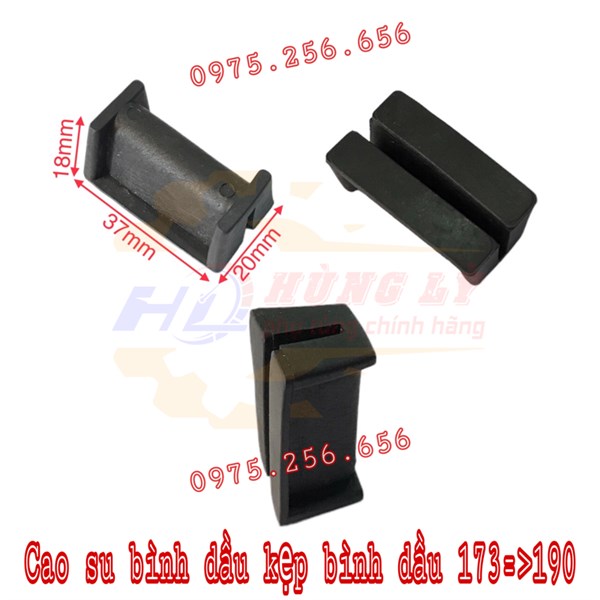 Cao su bình dầu kẹp bình dầu 173=>190