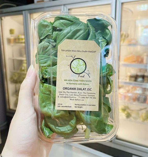 Rau quế tây GAP - Dalat SE Organik dalat