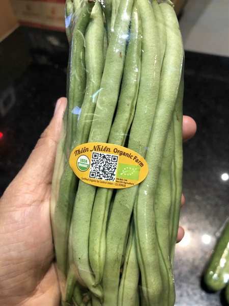 Đậu cove hữu cơ Thiên Nhiên farm