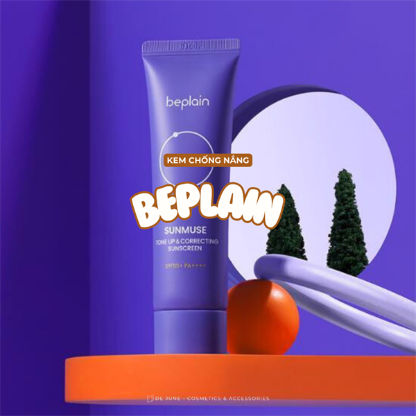 KCN Beplain Tím Sunmuse Tone Up 50ml