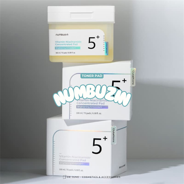 Toner Pad Numbuzin No5 Mờ Thâm Chống Lão Hóa 180ml