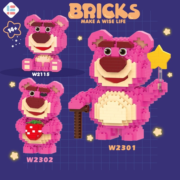 Lego Gấu Dâu
