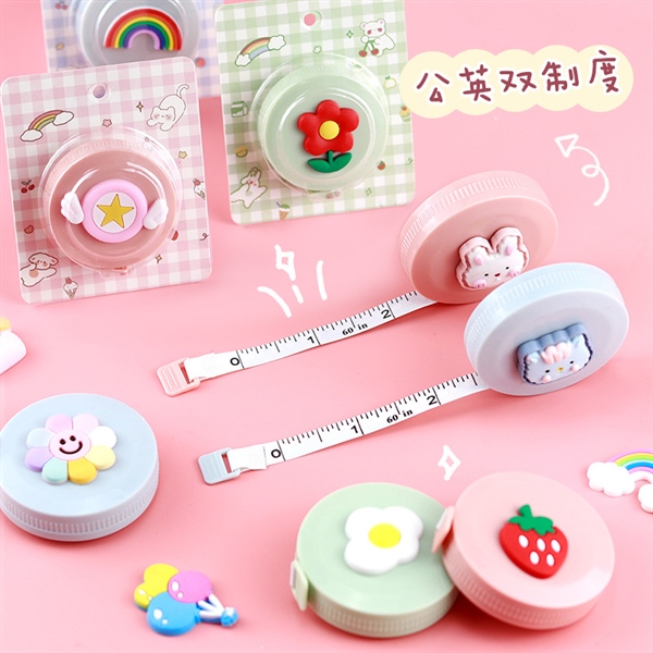 Thước dây mini hình màu cute