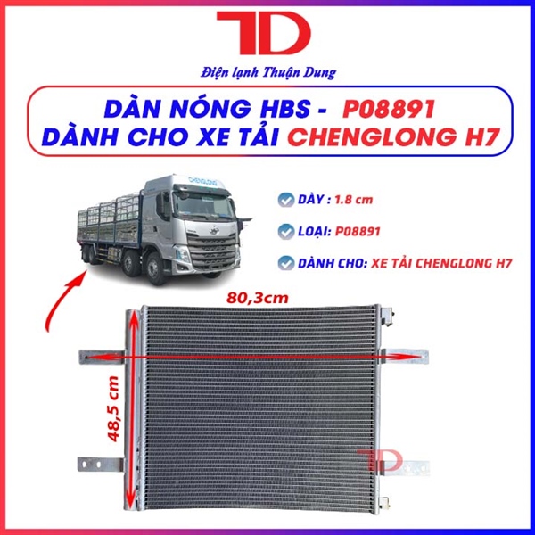 Dàn nóng HBS - P08891 Chenglong H7 (5 cái/thùng)