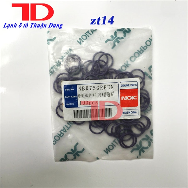 Ron túi O-Ring 14x1.70x6