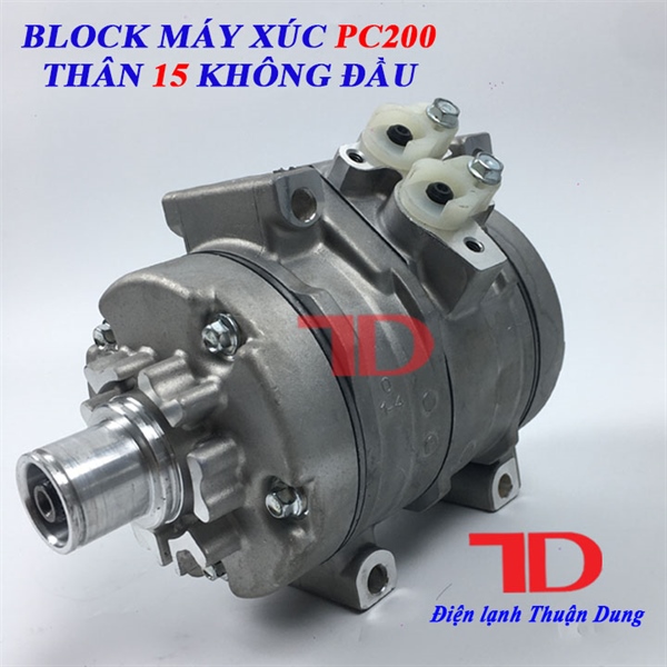 TKL - Block máy xúc PC200 thân 15 không đầu