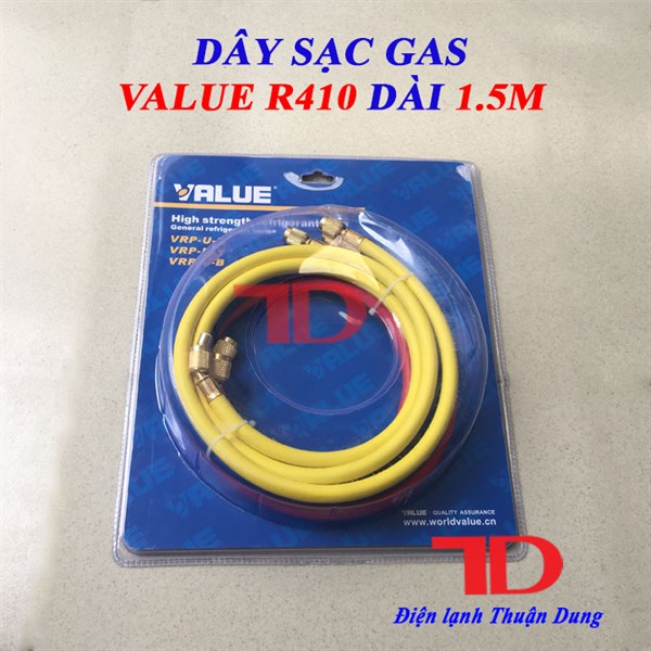 Dây sạc gas Value R410 loại 1.5M (3 sợi/bộ)