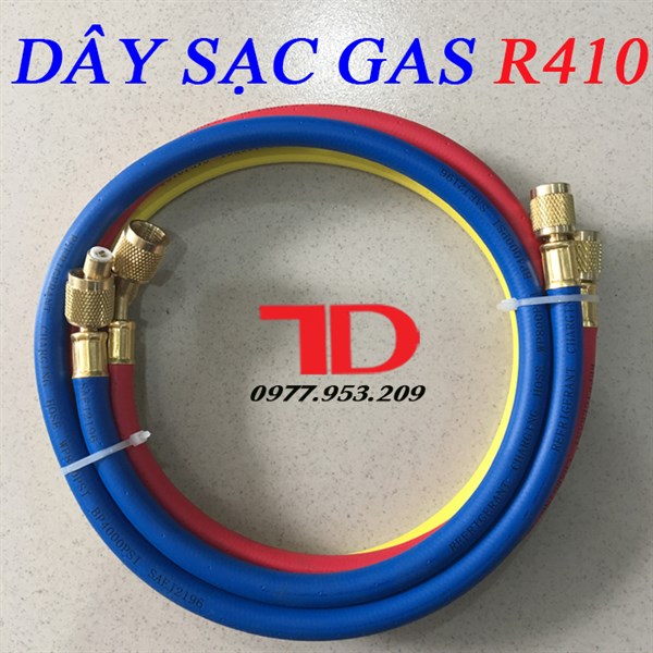 DÂY SẠC GAS VALUE R410 DÂY NẠP GAS