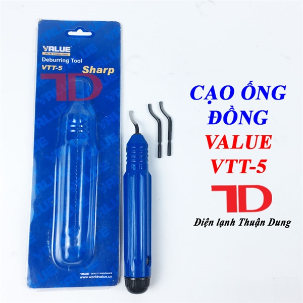 Dao cạo Ma via đường ống Value Model VTT-5