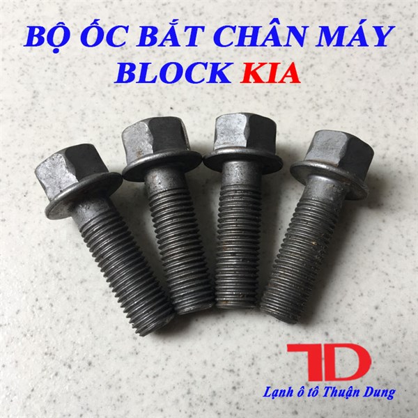 Bộ ốc bắt chân máy Block Kia