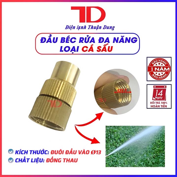 Đầu béc cá sấu