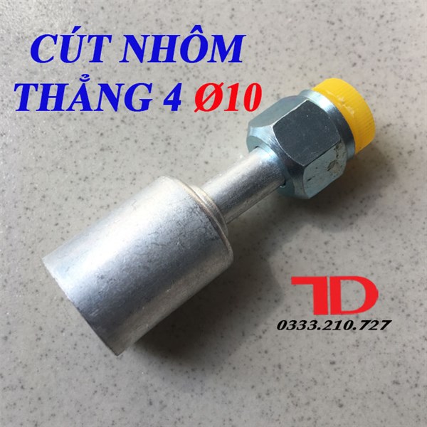 Cút nhôm thẳng 4 phi 10