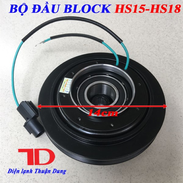 TKL - Bộ đầu block HS15-HS18 loại 1A/24V