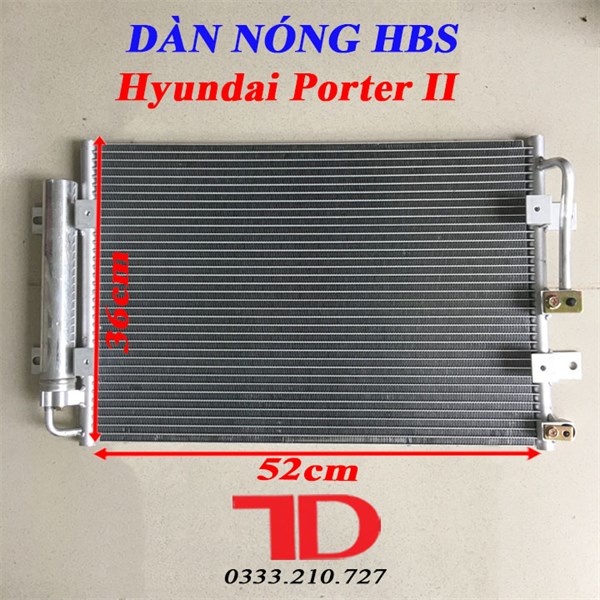TKL - Dàn nóng HBS - P07636 Hyundai Porter II