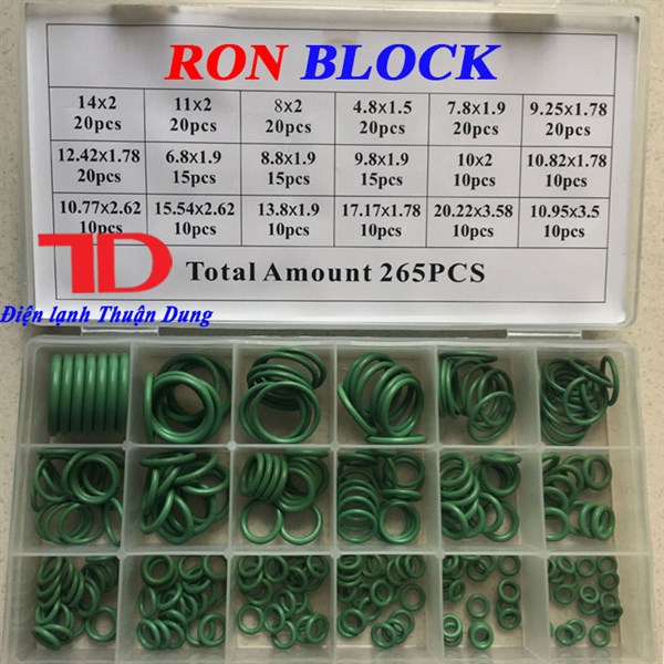 Bộ zoăng block NEK (màu xanh)
