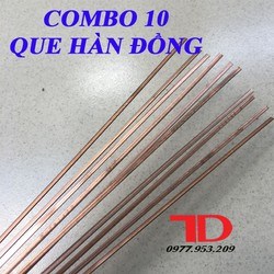 BN - Que hàn Trung Quốc - bạc hàn sử dụng cho hàn ống đồng QIXING (11.34kg/hộp). Hộp 1021 cây, combo 10 (0.111kg)