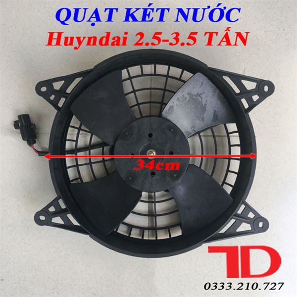 Quạt két nước Hyundai 2.5-3.5 tấn