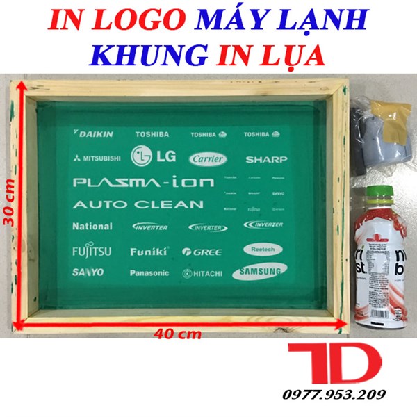 Khung in lụa, khung lụa