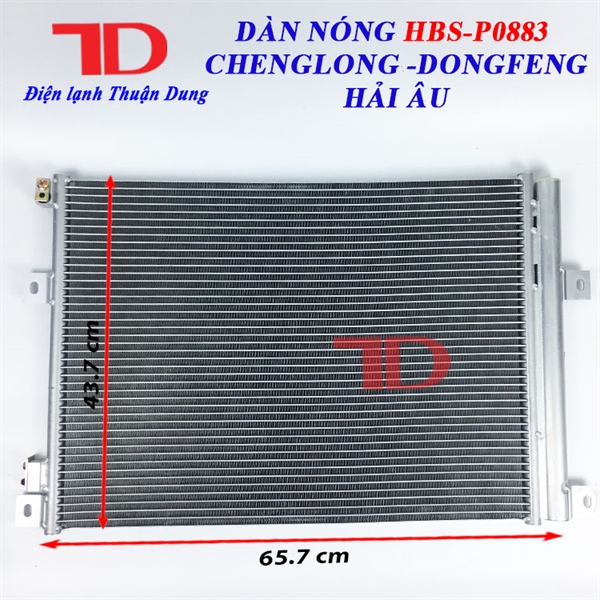 BC - Dàn nóng HBS - P0883 ChengLong - Dongfeng Hải Âu ( 5 cái/ thùng )