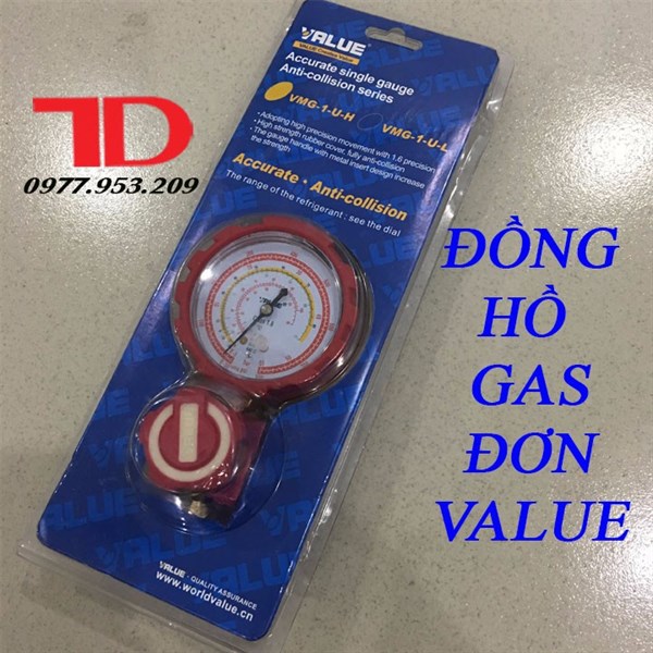 ĐỒNG HỒ ĐO GAS ĐƠN CAO ÁP VALUE