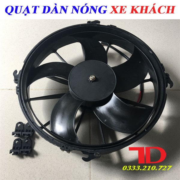 Quạt dàn nóng xe bus 13'' loại 24V - 120W cánh đẩy JKH261PH ( 6 cái \ thùng)