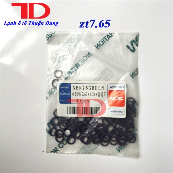 Ron túi O-Ring 7.65x1.78x3