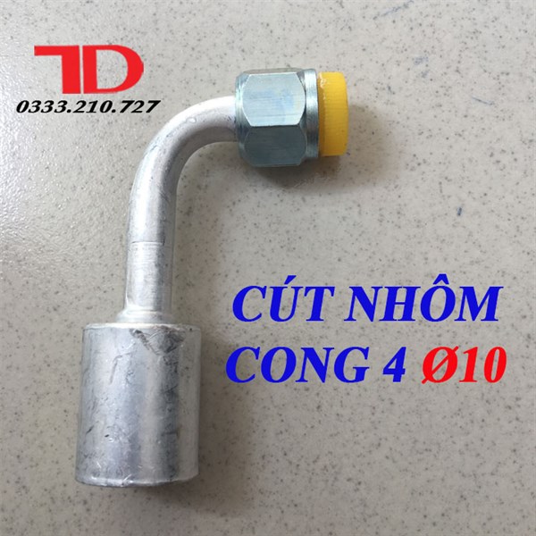 Cút nhôm cong 4 phi 10