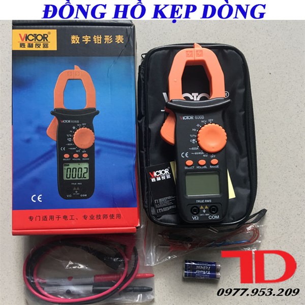 TKL - Đồng Hồ Kẹp Dòng VICTOR 606B