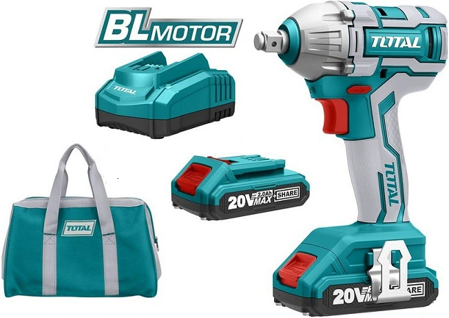 Máy bu lông dùng pin 20V TOTAL TIWLI2001
