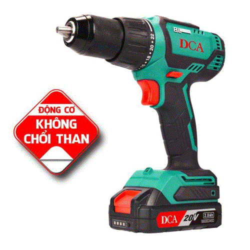 MÁY KHOAN ĐỘNG LỰC KHÔNG CHỔI THAN DCA ADJZ05-13AM