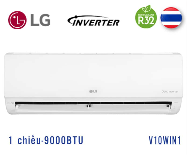 Điều hòa LG 9000BTU Inverter 1 chiều V10WIN1(2024 wifi)