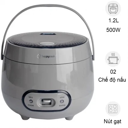 Nồi Cơm Nắp Gài Happy Cook HCJ-120G