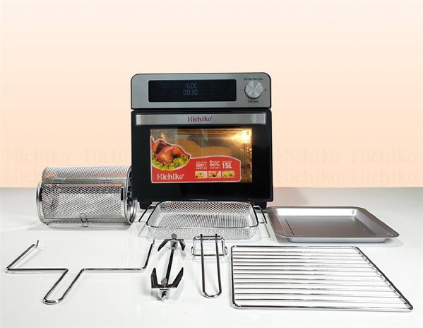 Nồi chiên không dầu vi sóng Hichiko 15L