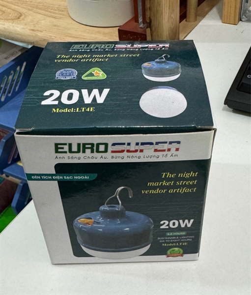 Bóng đèn tích điện Euro Super