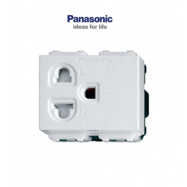 Ổ cắm đơn 3 chấu Wide Panasonic WEV1181SW