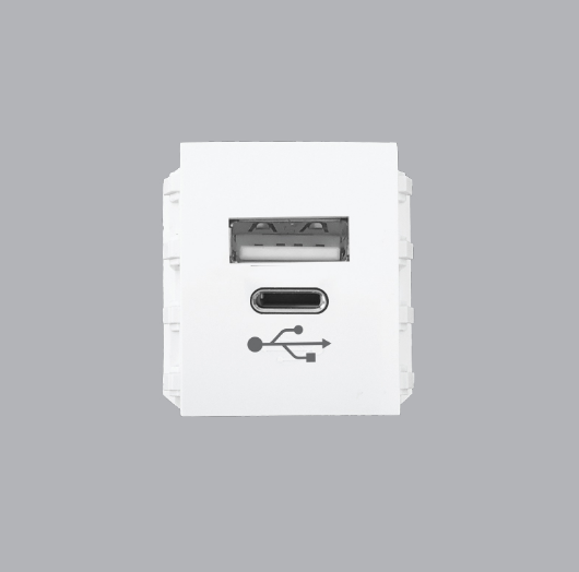 Ổ cắm sạc USB A-C MPE (A6USB-A/C)