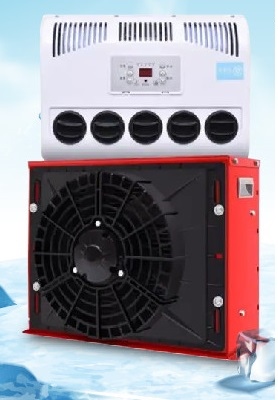 Điều hòa Cabin dầy 12V (Đỏ) 1.0