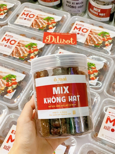 Ô mai mix không hạt