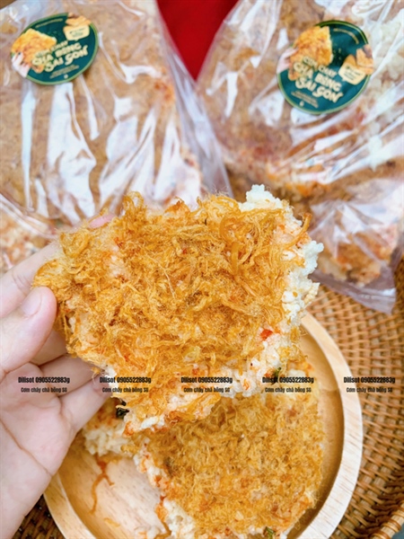 Cơm cháy siêu chà bông