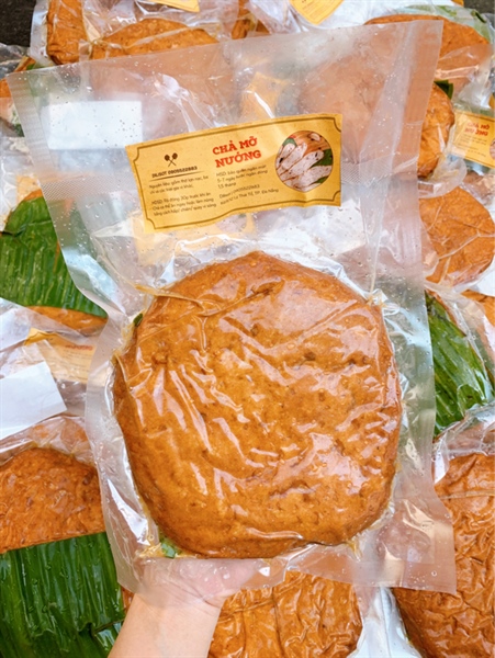 Chả mỡ nướng