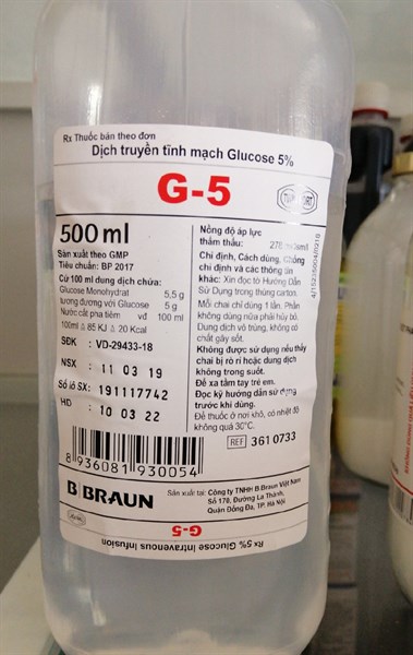 Gluco truyền 500ml